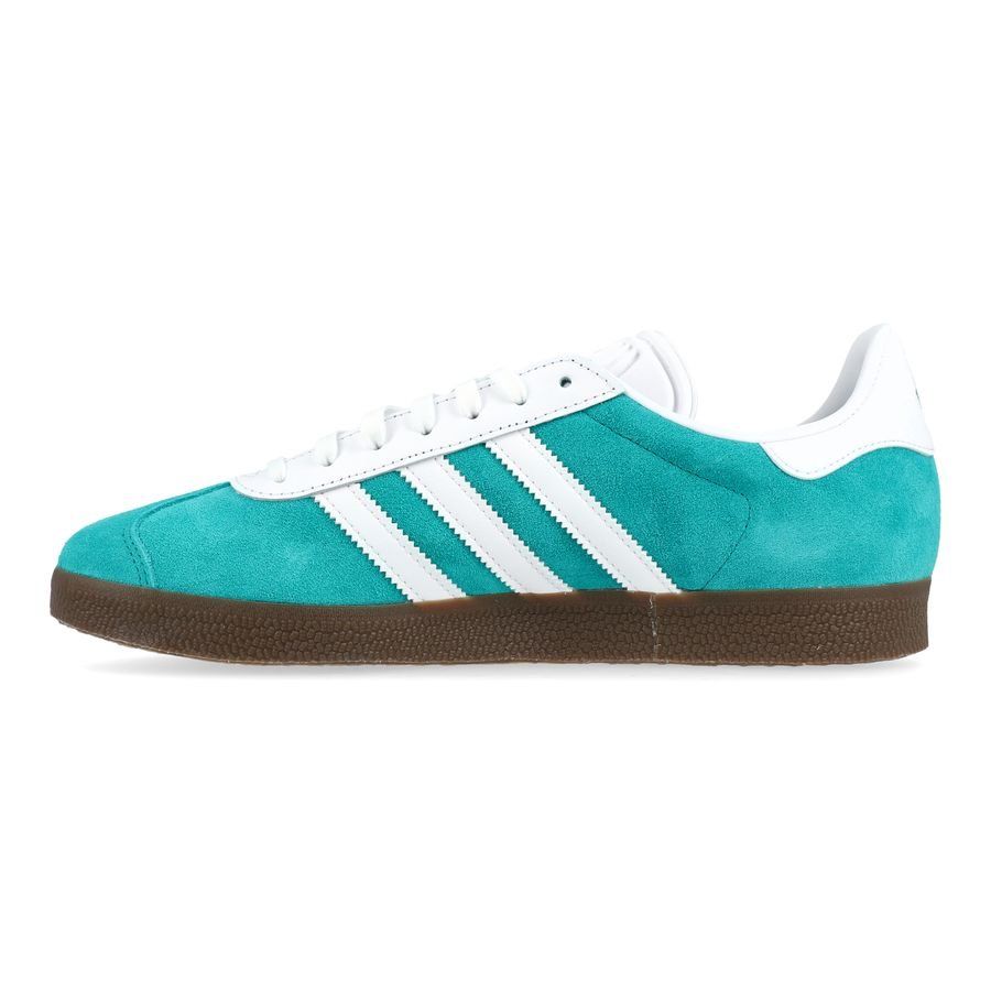 adidas Sneaker Gazelle Liverpool 3rd - Sea Green/Footwear White/Gum Dark Brown - Men's-SoccerKits Hub | Buy Soccer Jerseys Online